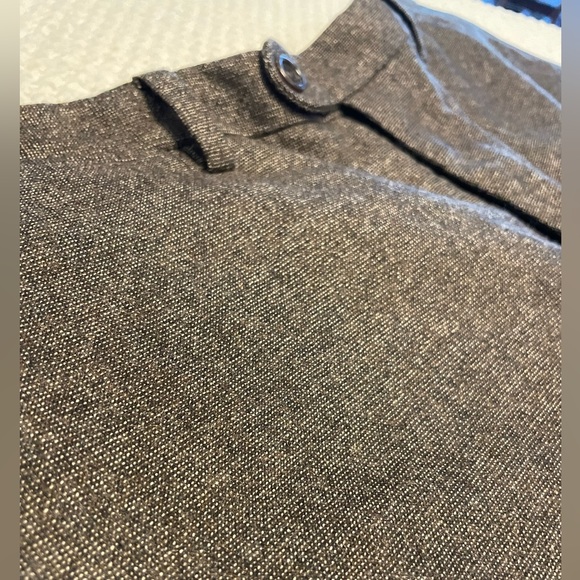 33x32 Men’s Banana Republic Brown Wool Blend Dress Pants - Picture 4 of 4